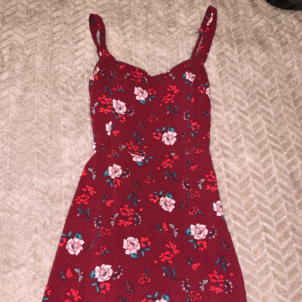 Hollister Tie-Back Mini Dress